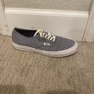 Polka Dot Denim Vans